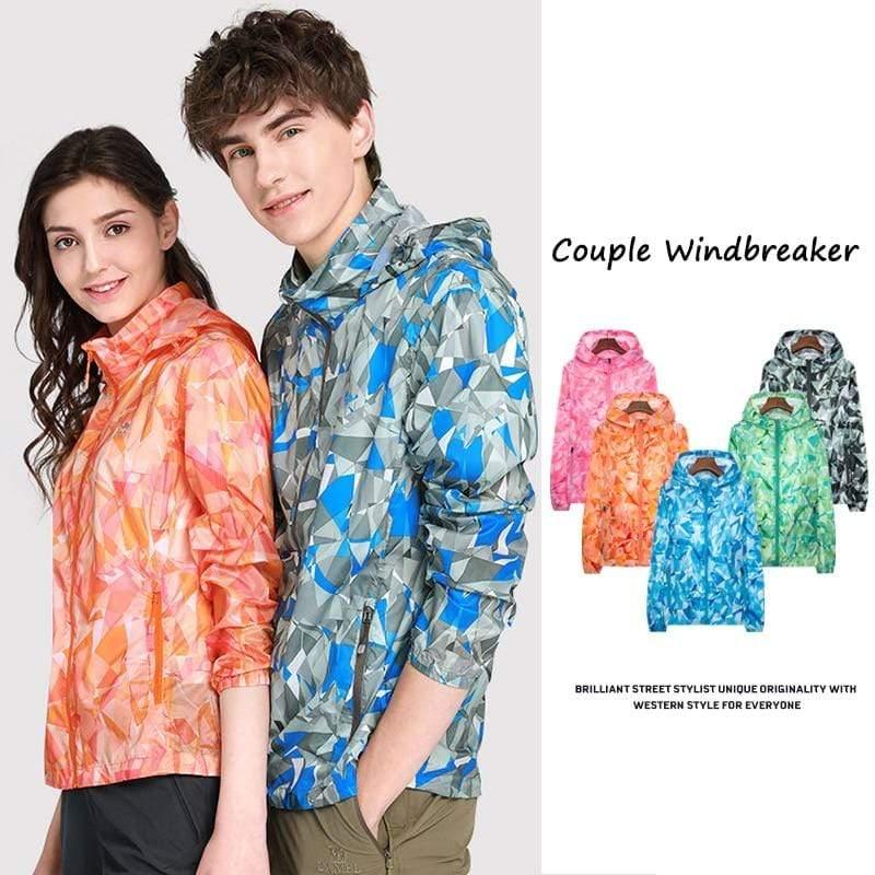 Women Men Spring Summer Unisex Windbreaker / Sunscreen / Rainproof Jackets