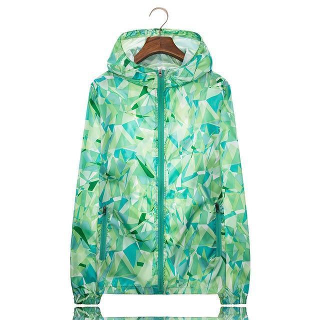 Women Men Spring Summer Unisex Windbreaker / Sunscreen / Rainproof Jackets