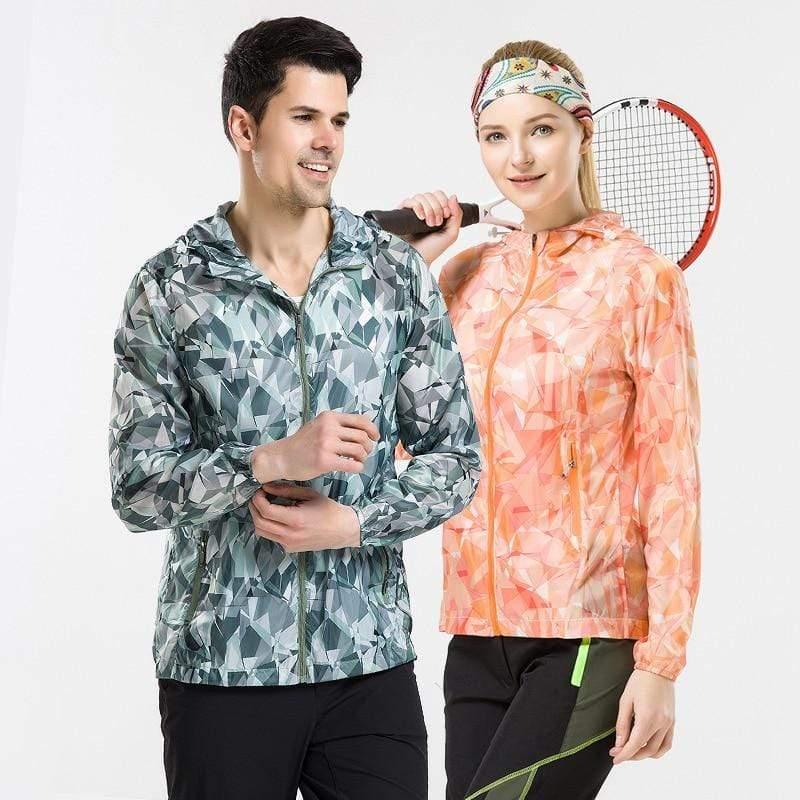 Women Men Spring Summer Unisex Windbreaker / Sunscreen / Rainproof Jackets