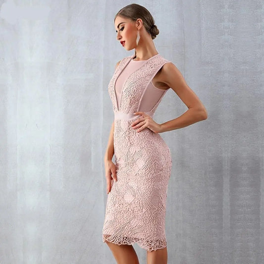 Women Bandage Celebrity Party Dress - HER SHOP®