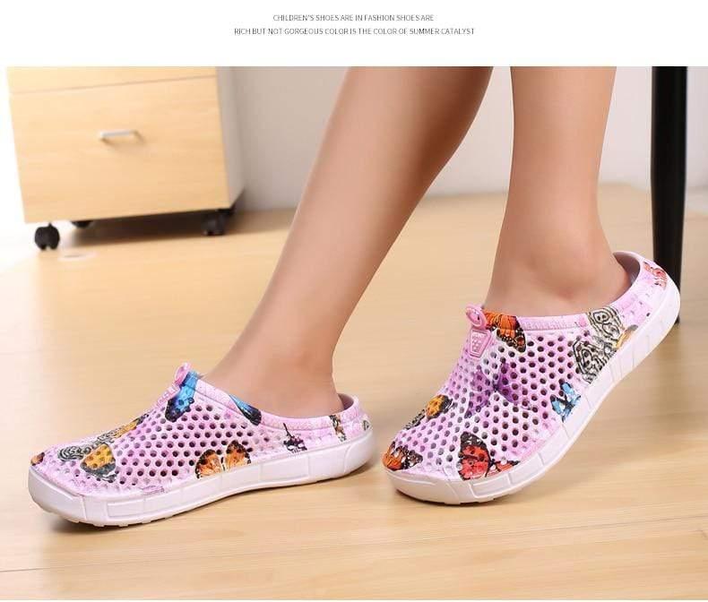 Women Casual Clogs Breathable Beach Sandals
