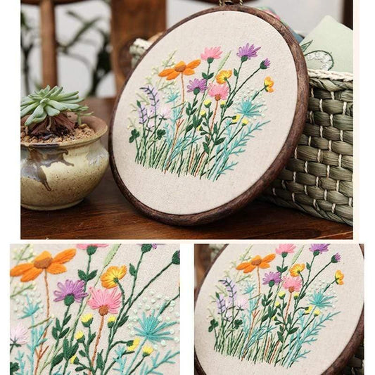 Plant Collections Handcraft Embroidery Needlework Kits - HER SHOP®