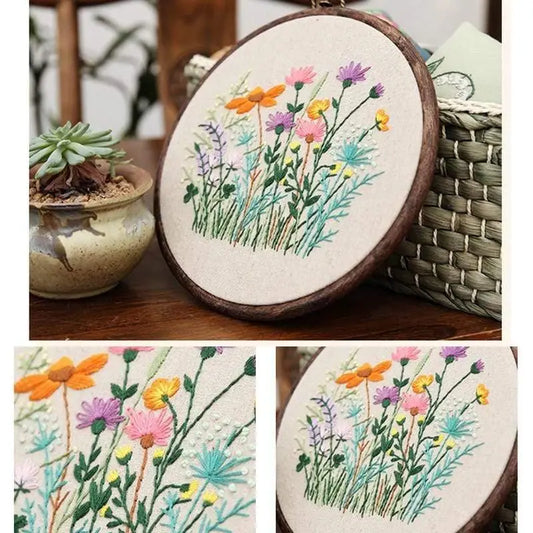 Plant Collections Handcraft Embroidery Needlework Kits Her Shop - HER SHOP®