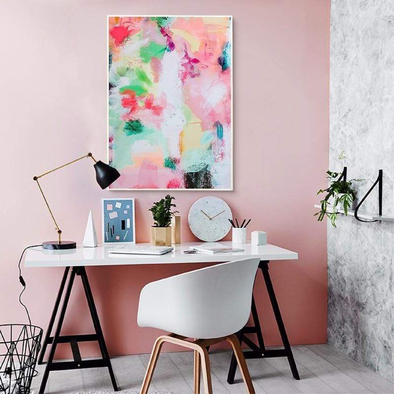 Her Shop Home Decoration Colorful Modern Abstract Painting Wall Art Decor Poster