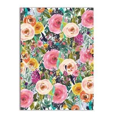 Watercolor Floral Wall Art Canvas Painting Print - HER SHOP