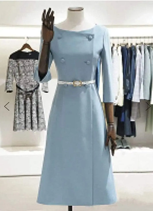 Milan Runway Designer High Quality Elegant Chic Dress - HER SHOP®