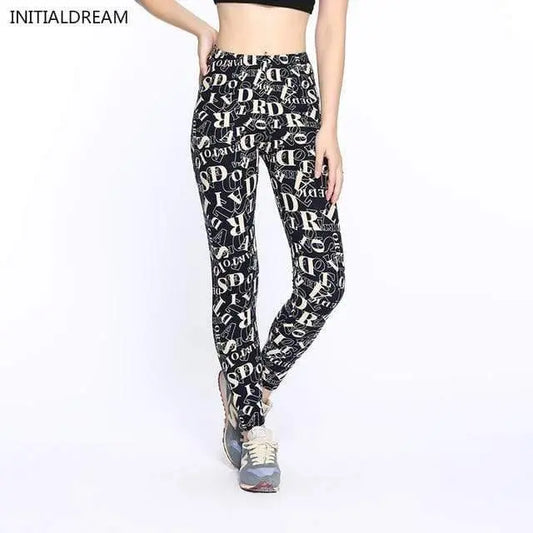 Her Shop Pants and Leggings 11 / One Size Camouflage Print Elastic Fitness Casual Leggings - HER SHOP®