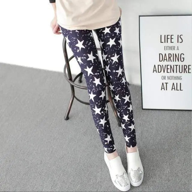 Her Shop Pants and Leggings 11 / One Size Camouflage Print Elastic Fitness Casual Leggings