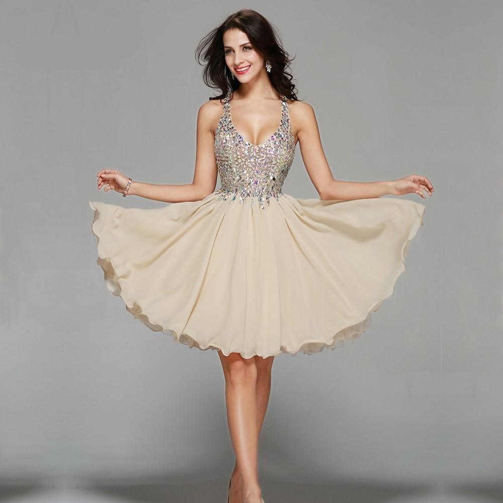 white christmas dresses Chiffon Lace Crystal Cocktail Dresses / Homecoming Dresses HER SHOP white christmas dresses Chiffon Lace Crystal Cocktail Dresses / Homecoming Dresses HER SHOP
