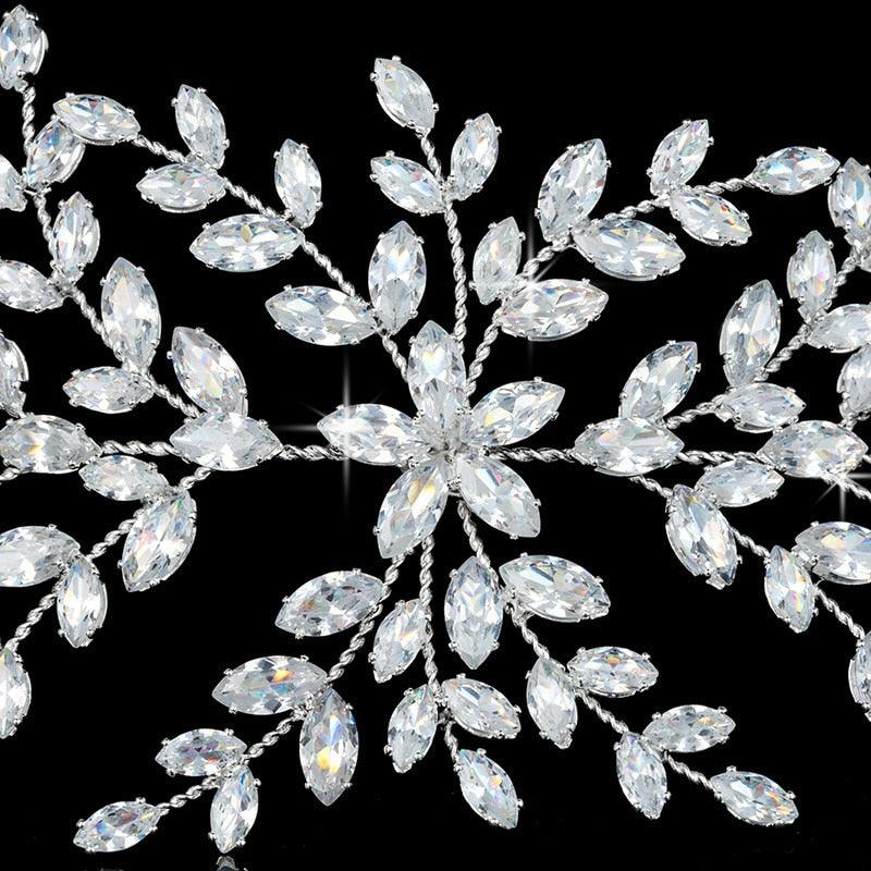 Fashion Wedding Tiaras Bride Crown With Zircon