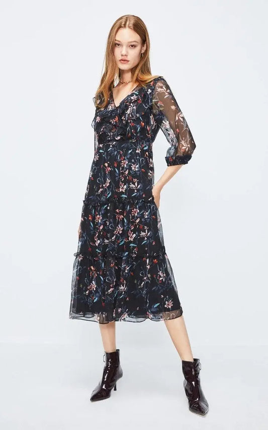 Floral Summer Dress - HER SHOP®