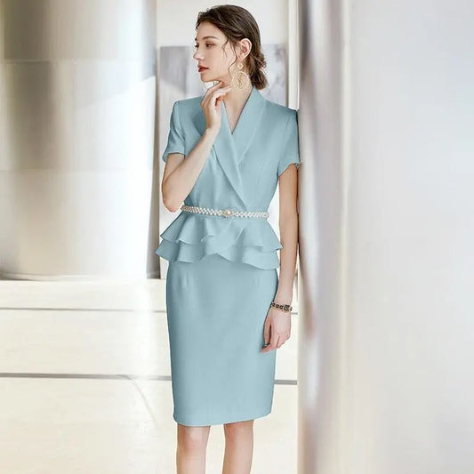 High-End Women's Formal Suit Set – Elegant and Professional Attire for Any Occasion - HER SHOP®