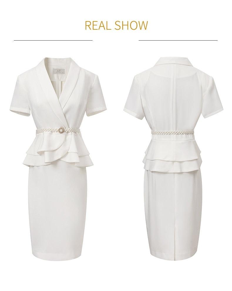 High-End Women's Formal Suit Set – Elegant and Professional Attire for Any Occasion