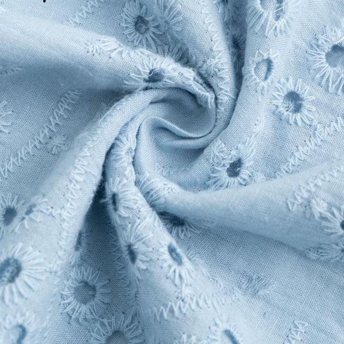 Summer Ruffle Cotton Beach Dress