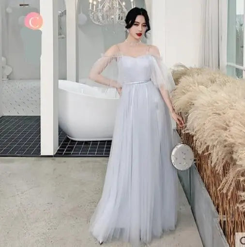 Long Mismatched Elegant Bridesmaid Dresses - HER SHOP®