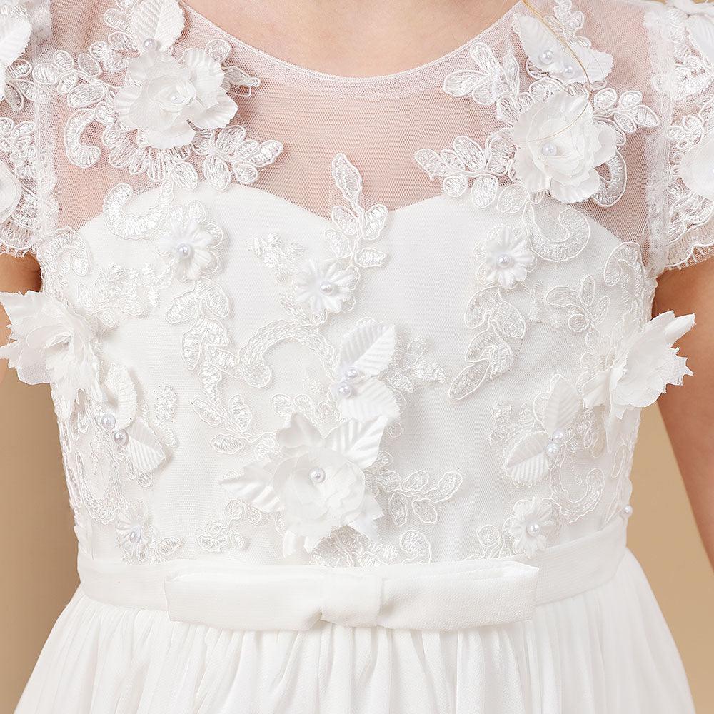 Flower Girl Pageant Elegant Dress