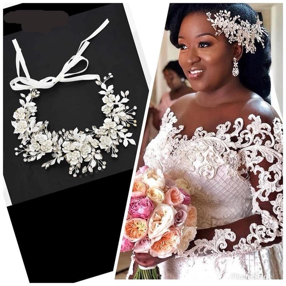 Bridal Rhinestone Hair Comb Clip