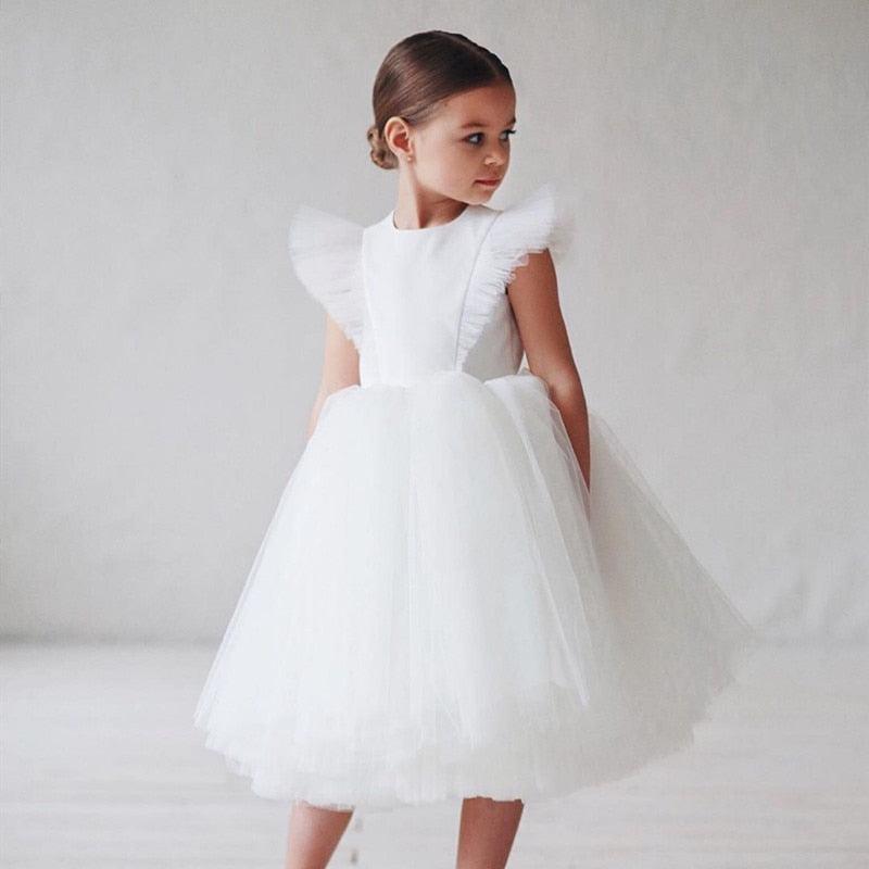 Spanish Style Flower Girl Dress