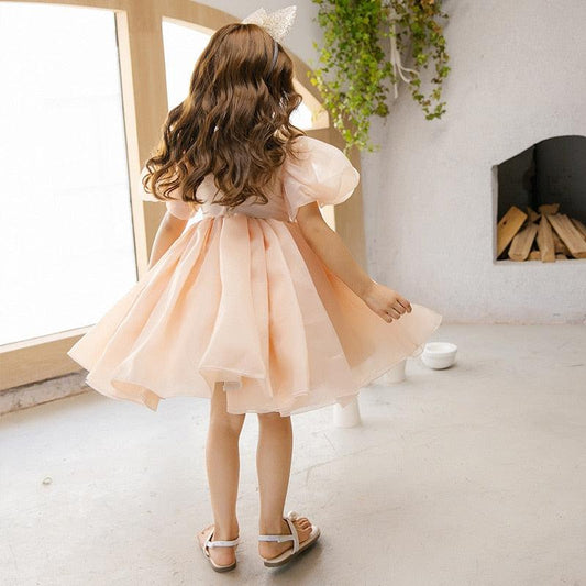 Tulle Long Flower Girl Dresses / Party Dresses - HER SHOP®