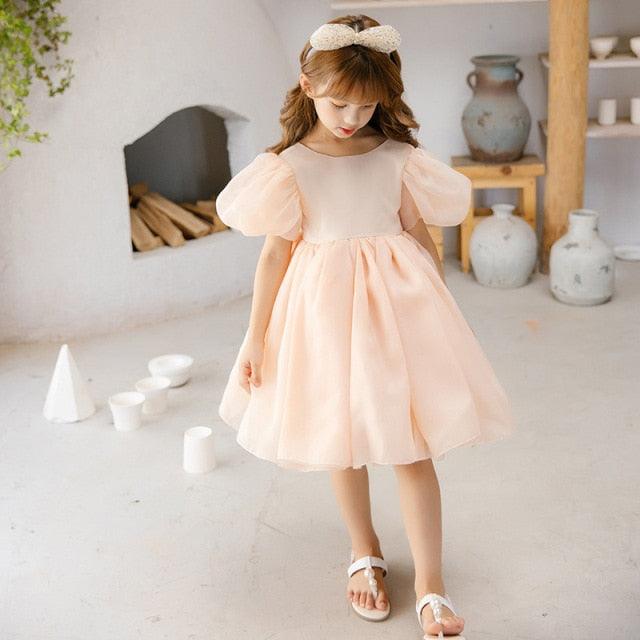 Tulle Long Flower Girl Dresses / Party Dresses