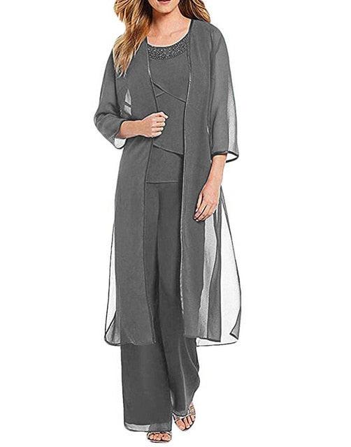 Mother of Bride Dresses with Stylish Jacket