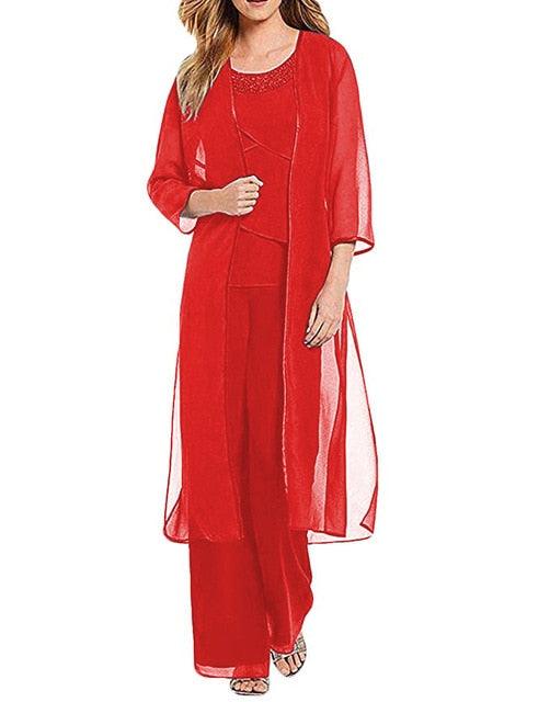 Mother of Bride Dresses with Stylish Jacket