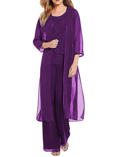 Mother of Bride Dresses with Stylish Jacket