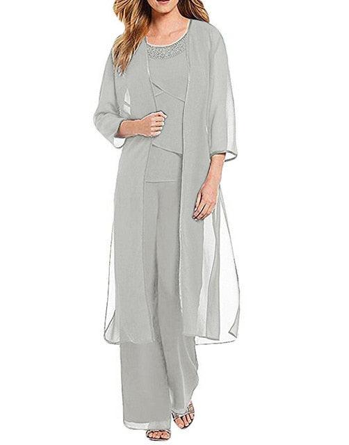 Mother of Bride Dresses with Stylish Jacket