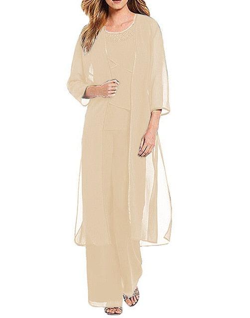 Mother of Bride Dresses with Stylish Jacket