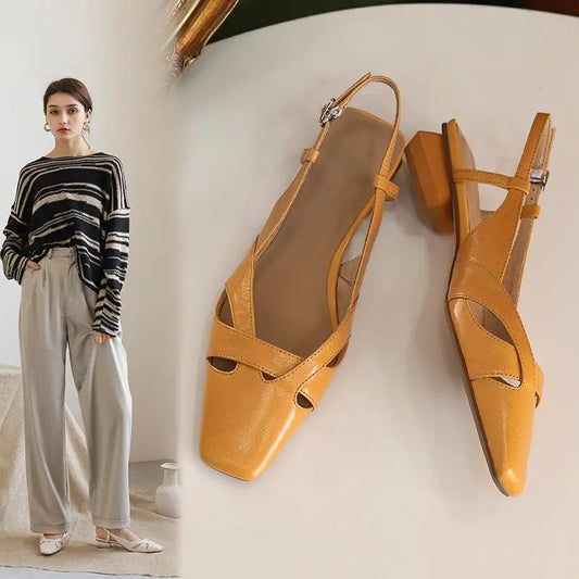 Fashion Casual Women Genuine Leather Sandals - HER SHOP®