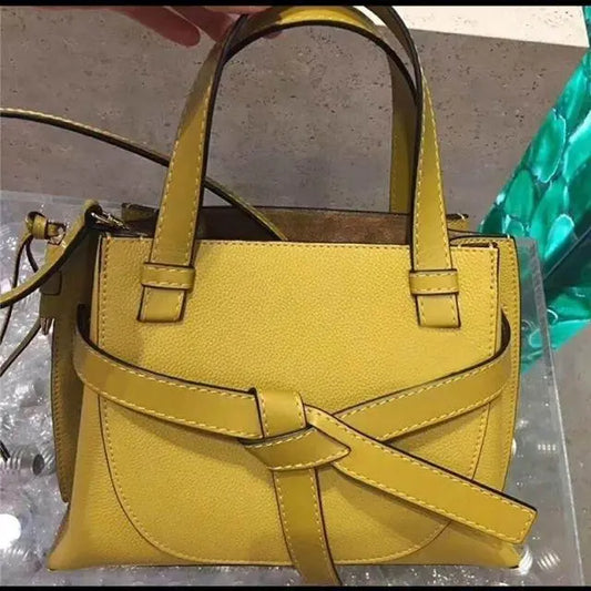 Cowhide New Casual Fashion Trend All-Match Leather Handbags - HER SHOP®