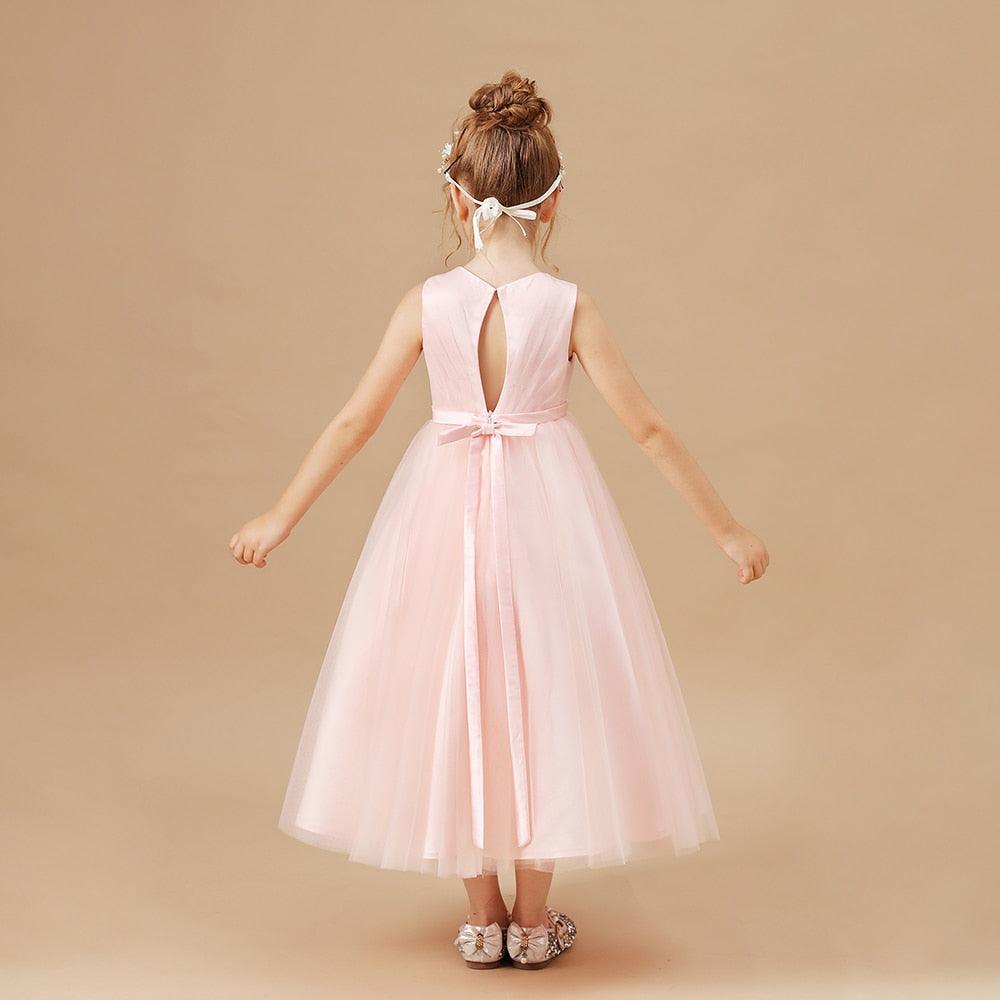 Girls Princess Elegant Party Dress