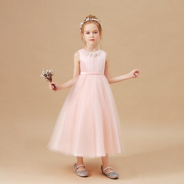 Girls Princess Elegant Party Dress
