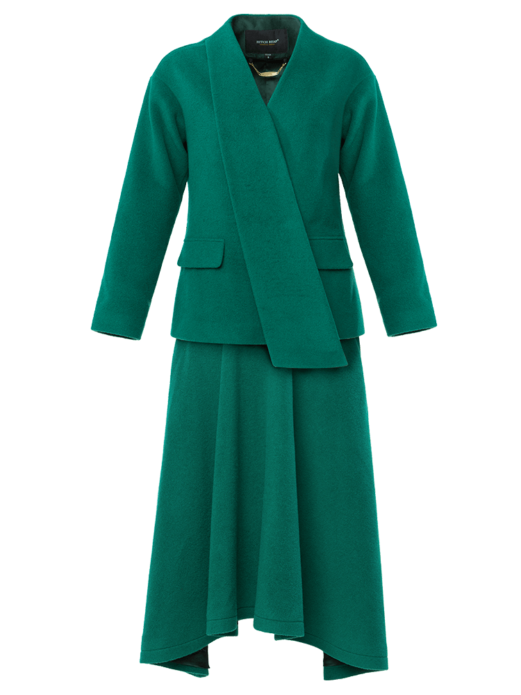 High-End Celebrity Temperament Professional Two-Piece President Suit – Elegant and Stylish Office Wear