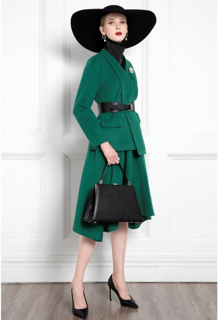 High-End Celebrity Temperament Professional Two-Piece President Suit – Elegant and Stylish Office Wear