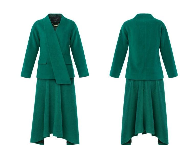 High-End Celebrity Temperament Professional Two-Piece President Suit – Elegant and Stylish Office Wear