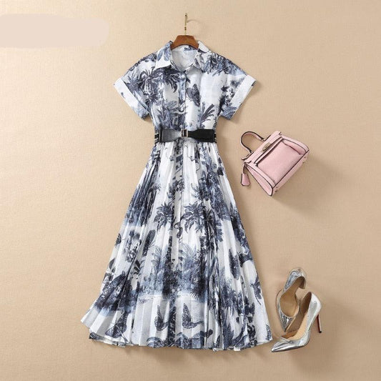 Women Vintage Elegant Casual Fashion Dress - HER SHOP