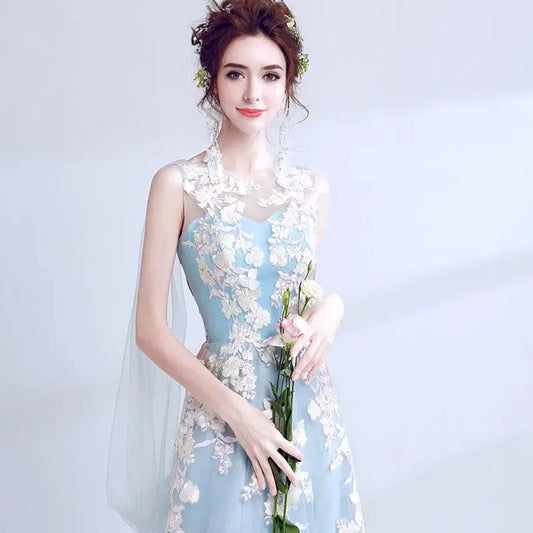 Floral Beaded Prom / Homecoming Dresses - HER SHOP®