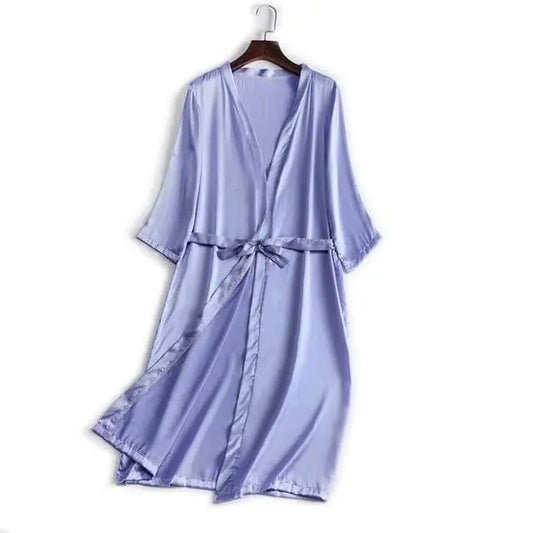 100% Natural Silk Healthy Sleep Robes For Women Her Shop - HER SHOP®