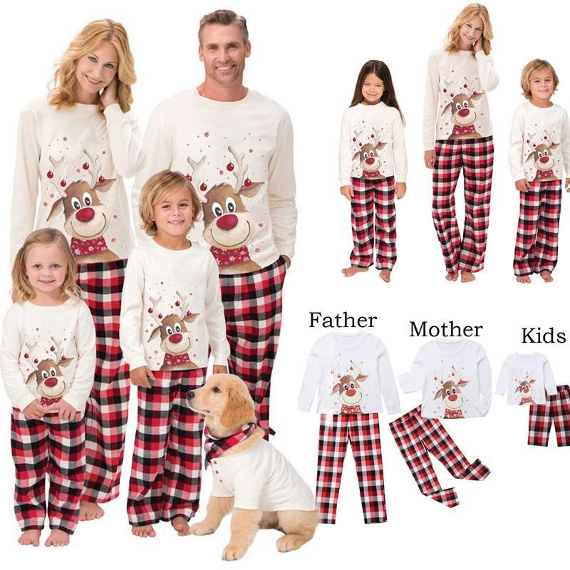 Family Christmas Pajamas Set