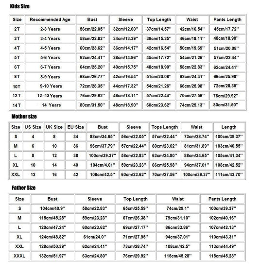 Family Christmas Pajamas Set - HER SHOP