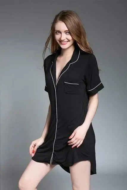 Sexy Solid Vintage Nightwear Her Shop - HER SHOP®