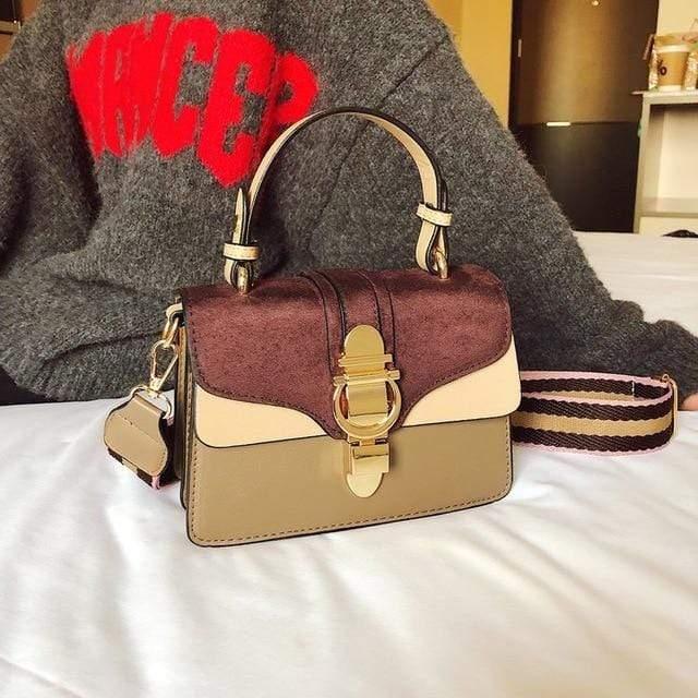 Women's Leather Cross-body Handbag