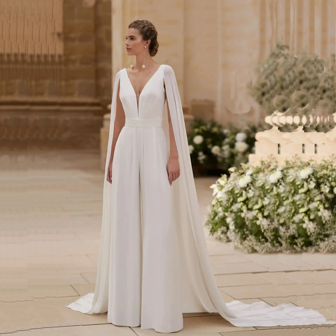 Elegant White Jumpsuits for Weddings: The Modern Bride’s New Style Statement HER SHOP®
