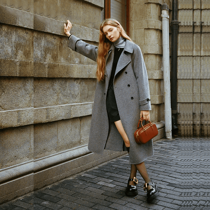 100 wool womens coat clearance