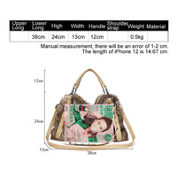 Luxury Faux Fur Tote Bag - Trendy Winter Handbag with Plush Rivet Design for Women