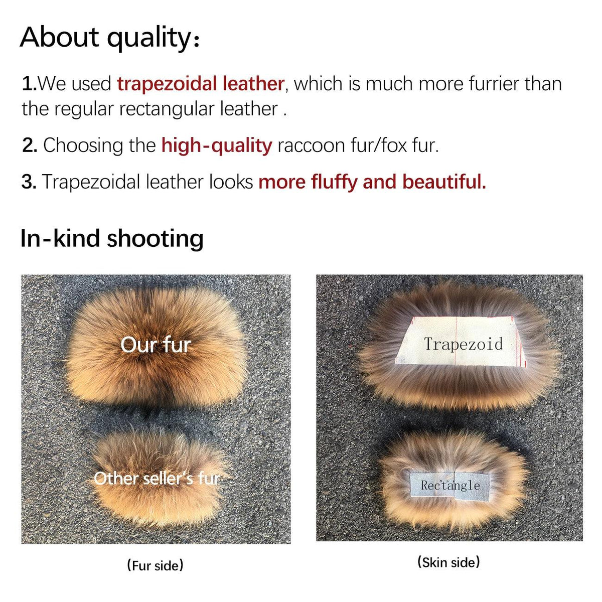 Extra Large Real Fox Raccoon Fur Slides - Designer Beach Sandals with Plush Furry Detailing for Women