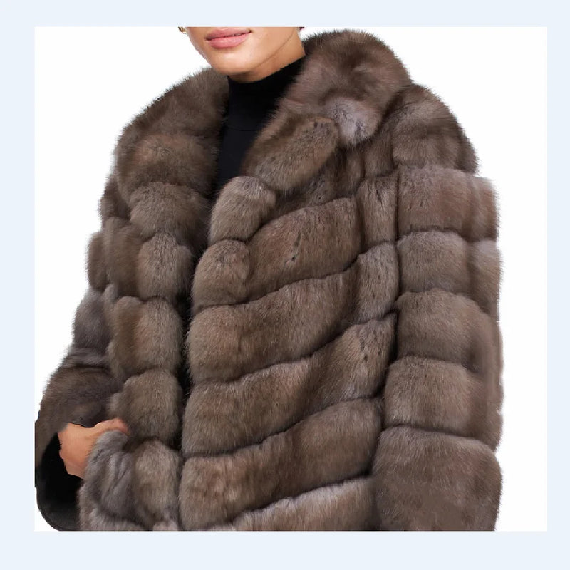 Luxury Womenâ€™s Fur Coat | Winter High Street Style