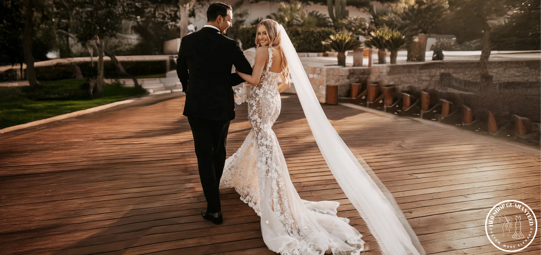 Her Bridal — Your Dream Wedding Dress, Custom Made & Quality Guaranteed.
              