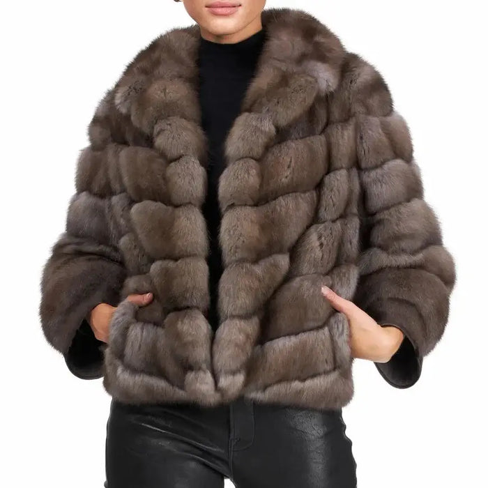 Luxury Women's Fur Coat | Winter High Street Style